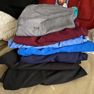 RESERVED LISTING - black/grey figs sets